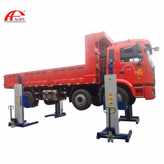 Four Post 20t/30t/45t Heavy Duty chariot élévateur avec CE