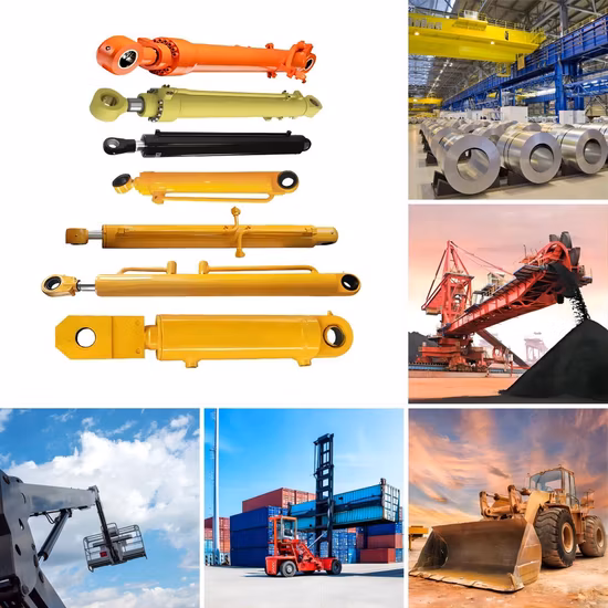 Vérin hydraulique à longue course pour presse à balles hydraulique