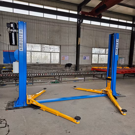 Ascenseur automatique de véhicule de grue automatique d'ascenseur de voiture de poteau de 2 poteaux électriques